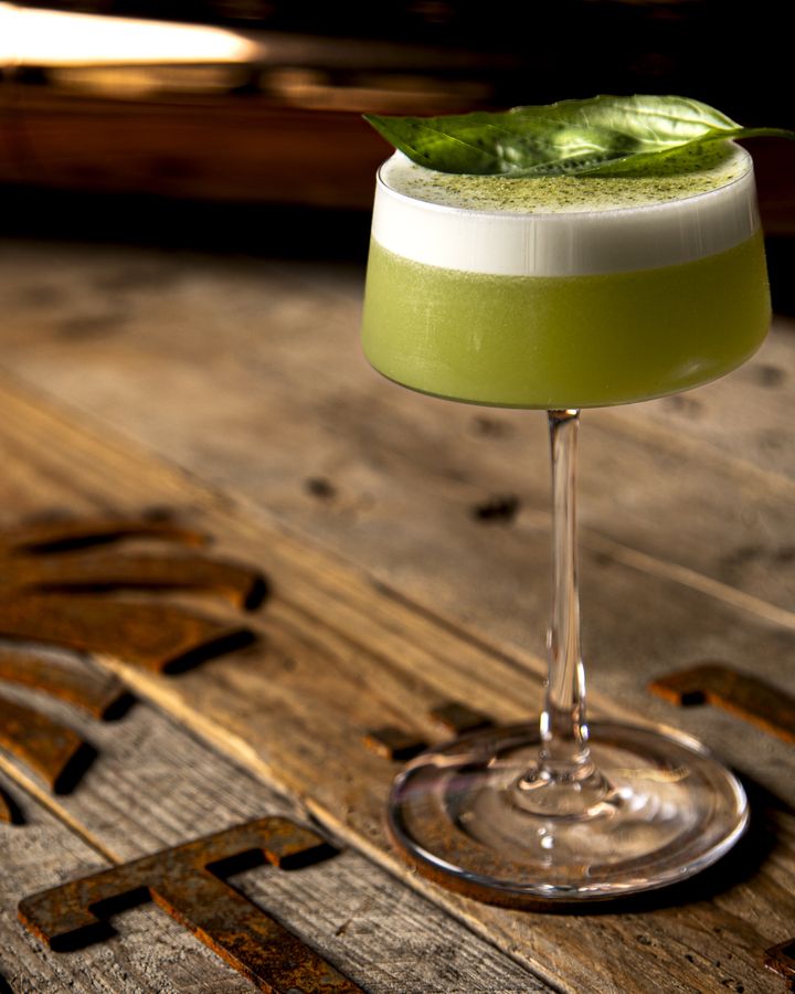 Gin Basil Sour