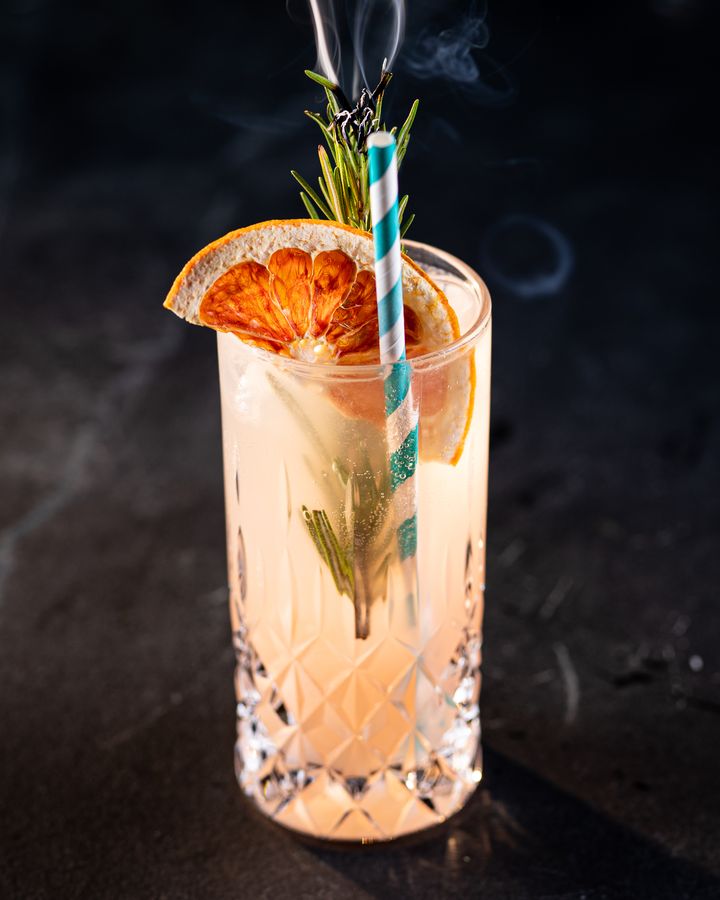 Rósmarín- og greipaldins Fizz