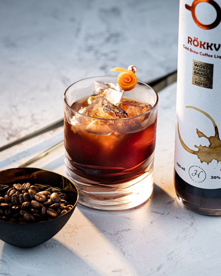Rum & Coffee Old Fashioned