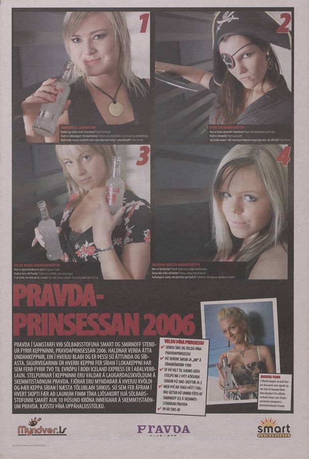 Pravda-prinsessan 2006 í Sirkus RVK, frá lokakvöldinu og undankeppnunum.