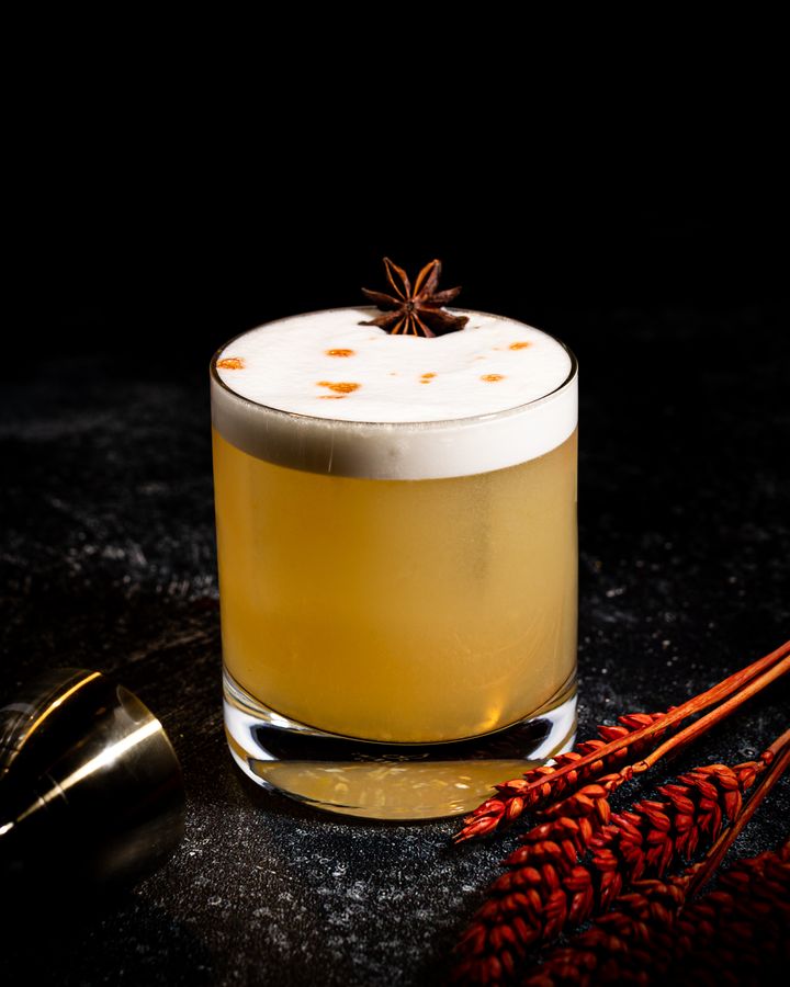 Spiced Rum Sour
